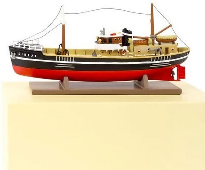 Kuifje - Schip - Sirius - Verzamelbeeld - Moulinsart 18cm 46018 (2022)