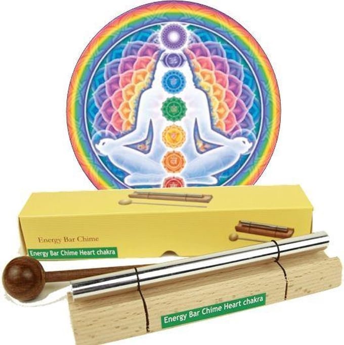 Klankstaaf Chakra Healing 4e chakra - 13.6 cm