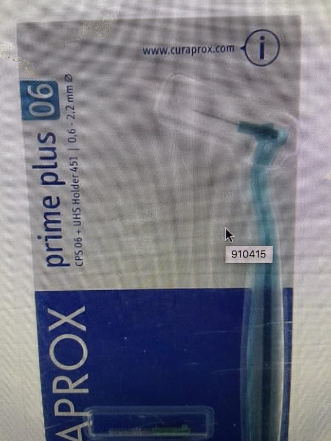 CURAPROX RAGER Prime  HOEK 0,6MM 2 verpakkingen 7612412422108