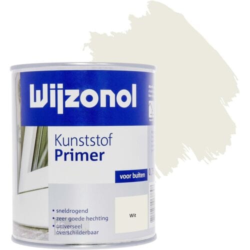 Wijzonol kunststof primer wit 750 ml
