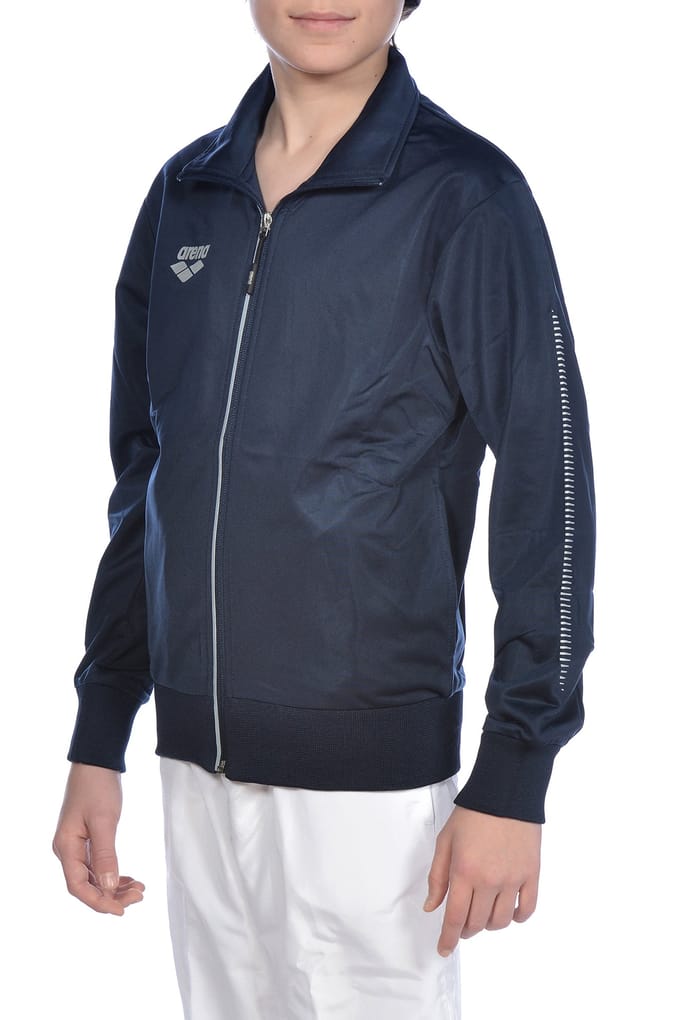 Arena Jr Tl Knitted Poly Jacket Navy Größe: 8-9 | Jacken Outlet | kids | Blau