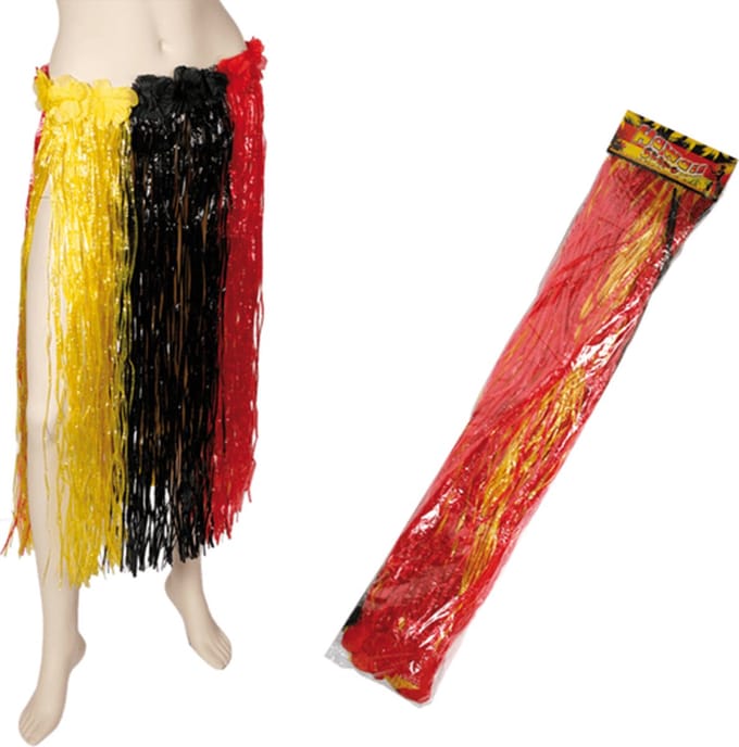 Duitse Vlag Hula Rok – Hawaiiaanse Basrok – 91 x 81 cm
