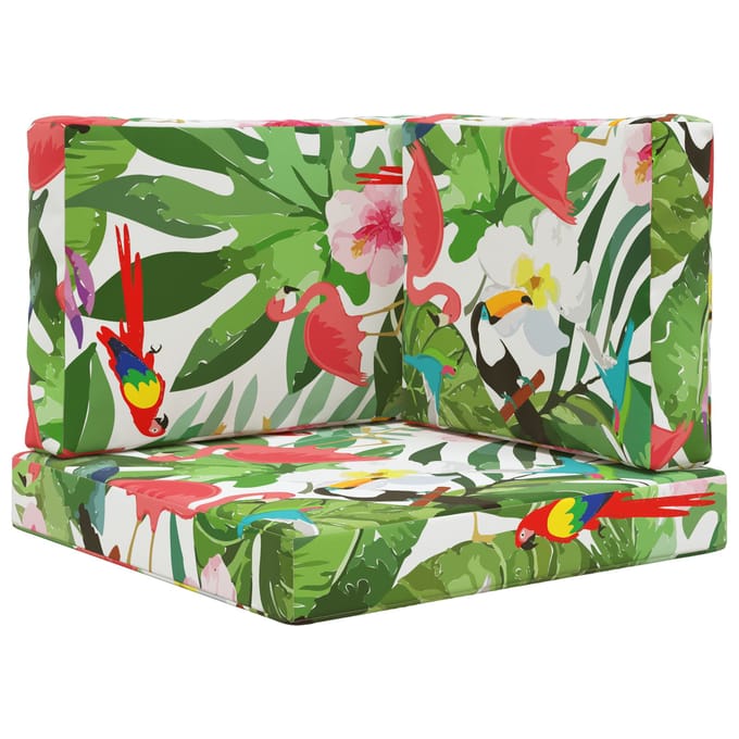 vidaXL - Buitenbankkussen - Polyester - kleurrijk - 60 - x - 60 - cm