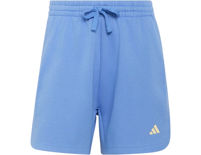 Adidas 3-Stripes Studio Fleece Casual short dames Blauw L/40