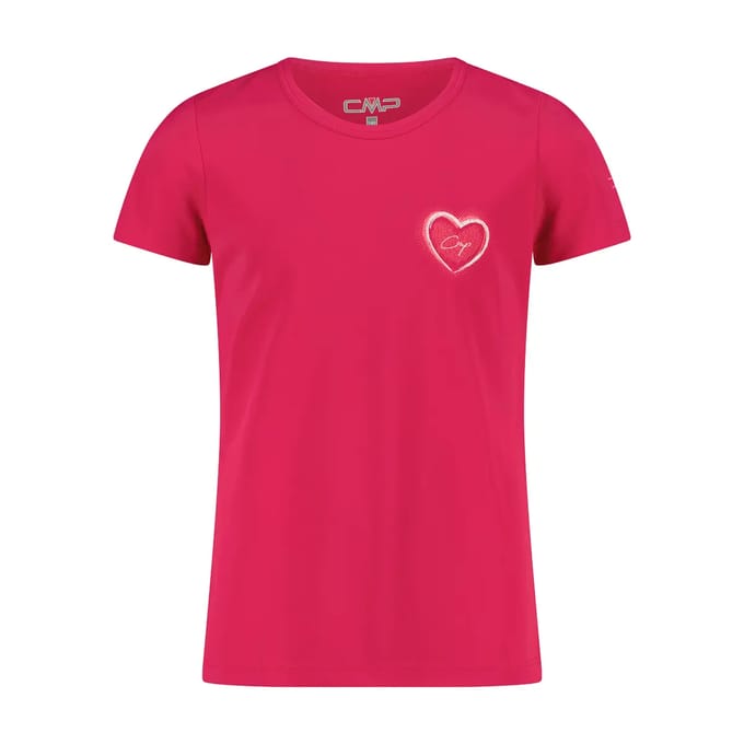 T-shirt techniek bedrukt meisje CMP