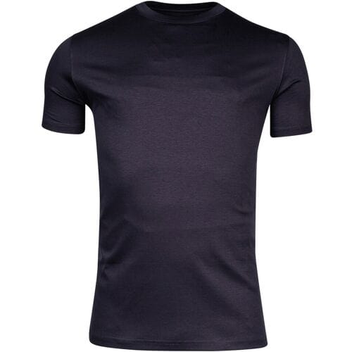 Thomas Maine T-Shirt Crew Neck Uni Color Soft Liquid Cotton Navy / male