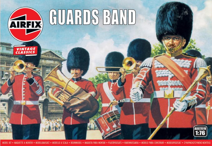 Airfix Modelbouwpakket Militaire voertuigen - 00701V Guards Band - Figuren Plastic - 1:76 - Modelbouw