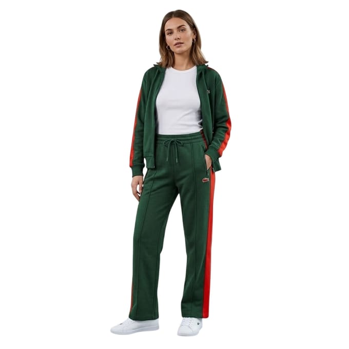 Lacoste Dames/Dames trainingsbroek (Sequoia-rood/Sunrise-oranje)