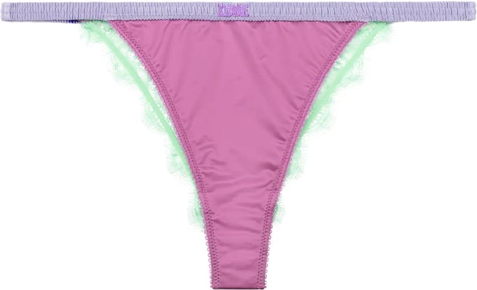 Love Stories - String "Charlotte" - Purple - L
