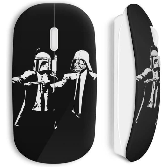 Souris Sans Fil Star Wars Pulp Fiction