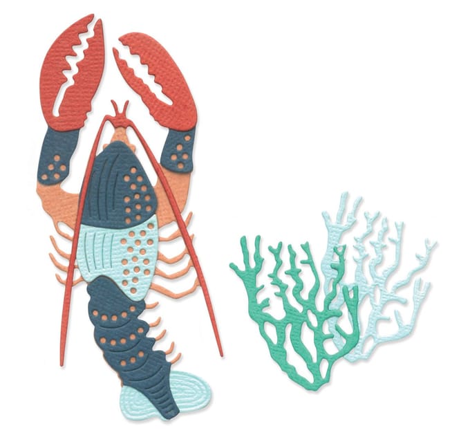 Sizzix • Thinlits Die Set Ocean Critters 10pcs