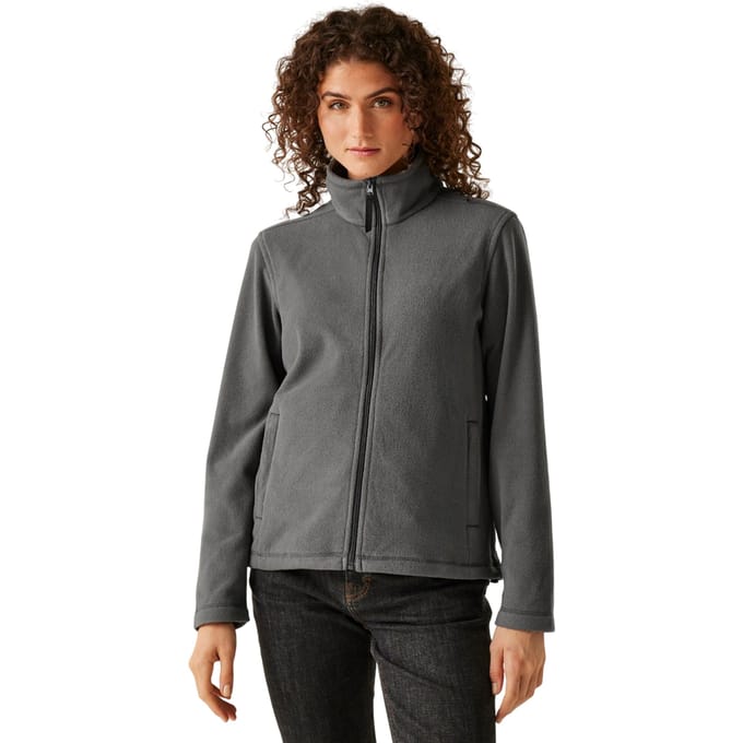Regatta Dames/Dames Micro Full Zip Fleecejack (Afdichting Grijs)