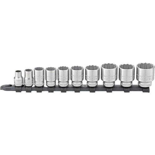 Stahlwille 45/10-12917 96052010 Dopsleutelinzetset 3/8 10-delig