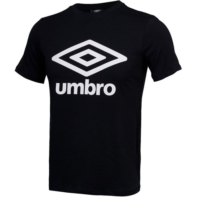 Umbro Groot Logo Heren Zwart T-Shirt