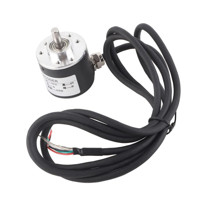 600PR Magneto-elektrische Incrementele Rotatie-encoder 5V?24V AB 2?Fasen As 6mm