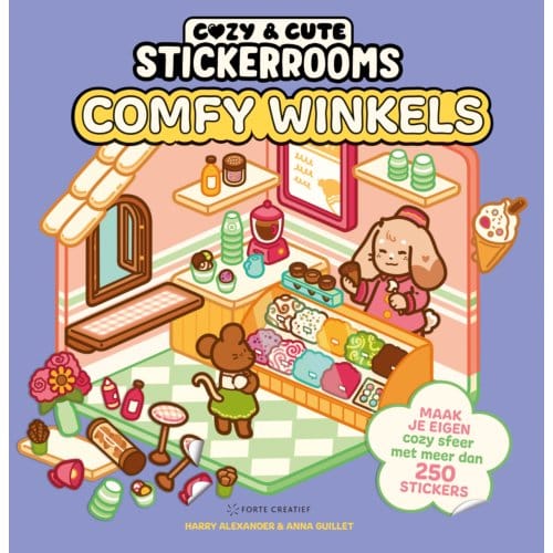 Cozy & Cute Stickerrooms - Comfy Winkels - Cozy & Cute Stickerrooms - Harry Alexander