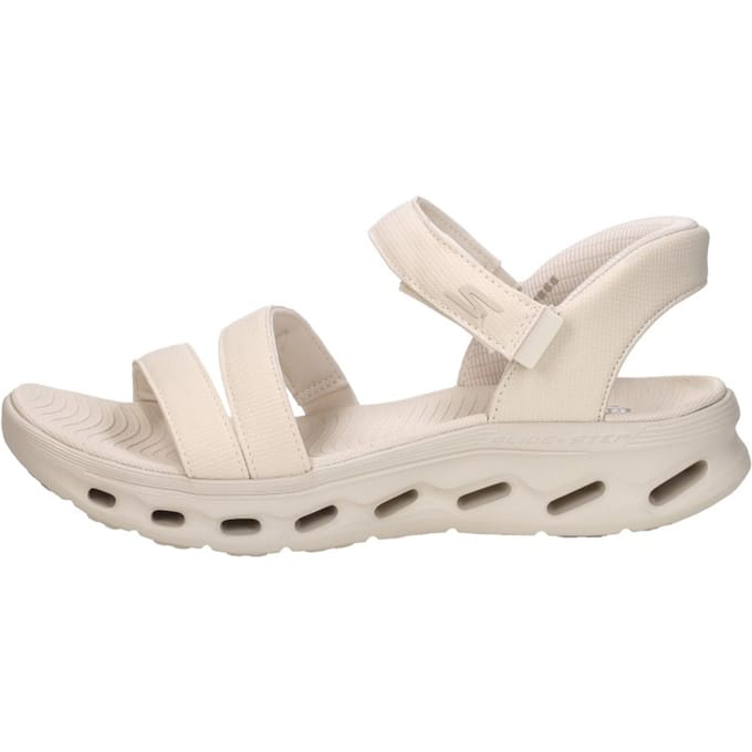 Skechers GO WALK GLIDE-STEP 2.0 SANDAL Dames Sandalen - Naturel
