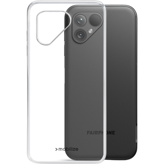 Mobilize Fairphone 5 TPU Hoesje Transparant