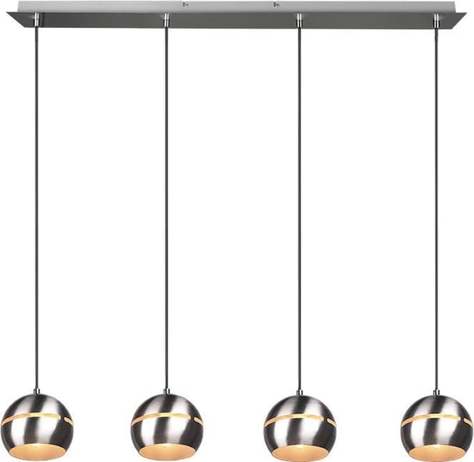 Trio Fletcher - Hanglamp - Nikkel