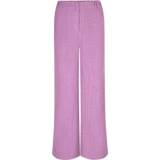 Ydence Pants Leona Tall Broeken Dames - Lila - Maat XL