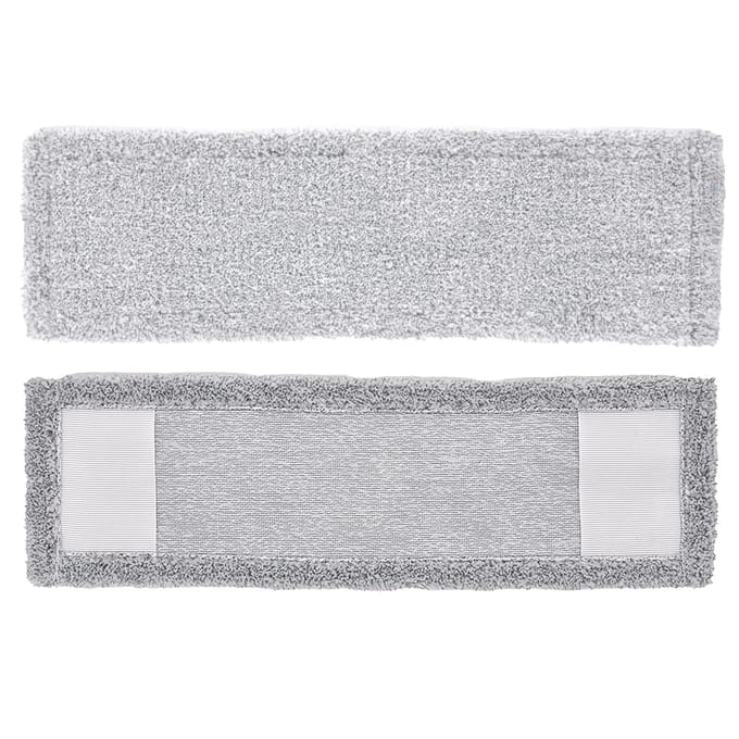 Clean Home - Microvezel Dweildoeken - Lichtgrijs - 2 Stuks