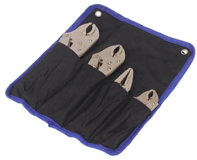 4 delige griptangenset - zelfvergrendelende bek - grip tang - lastang
