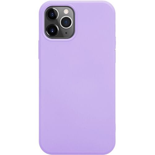ShieldCase Pantone siliconen hoesje geschikt voor Apple iPhone 12 Pro Max - silicone case - optimale bescherming - backcover - paars