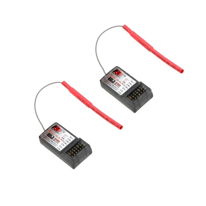 2 Stuks FlySky 6CH Ontvanger voor FlySky TH9X FS-CT6B FS-T6 Zender