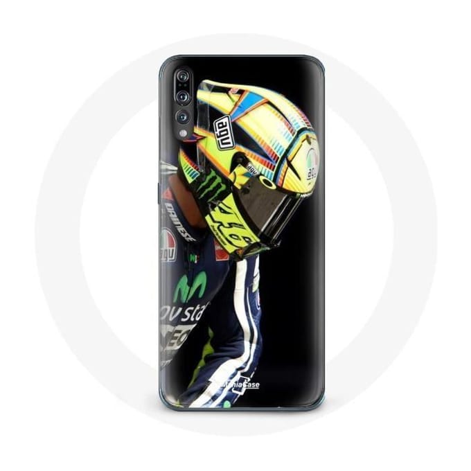 Case voor Huawei p20 Valentino Rossi motorfietssnelheidsbestuurder