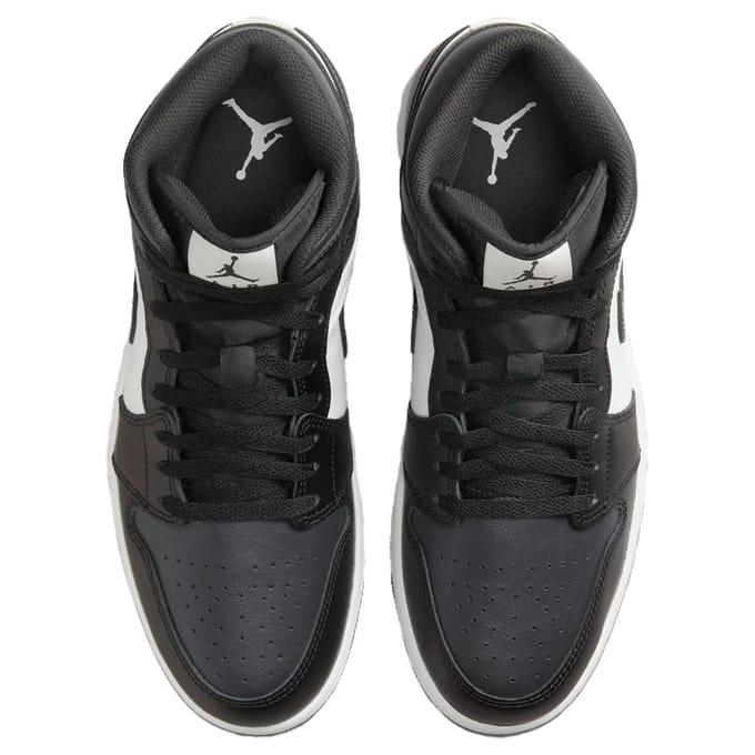 Air Jordan 1 Mid Black Off Noir Heren Sneakers Summit-White DQ8426-010 43