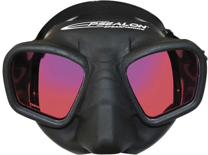 Epsealon Seawolf+strap Speervissen Masker Zwart