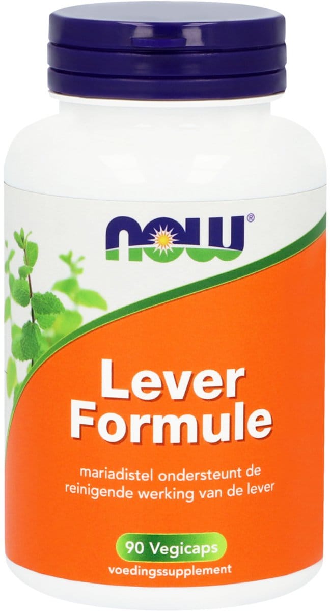 Now Foods - Lever Formule - Met Mariadistel en Vitamine C - 90 Vegicaps