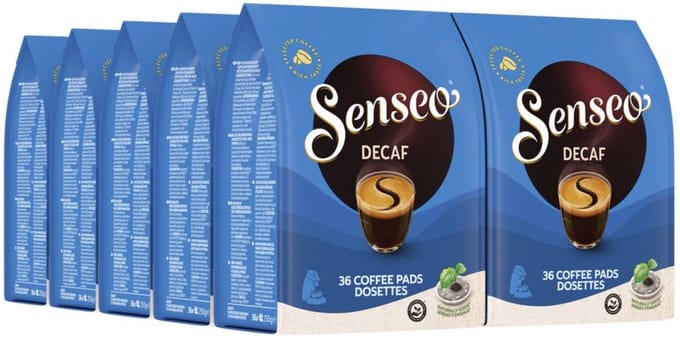 Senseo Decaf 36 pads 10 stuks