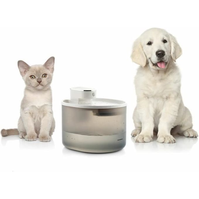 Kattenfontein - InnovaGoods - Oplaadbaar - 3 L - Stil - Bewegingsmelder wit