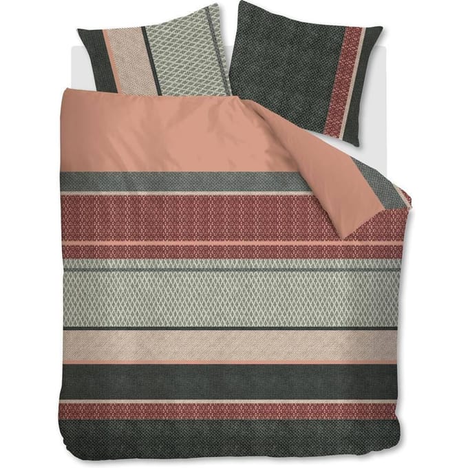 Beddinghouse Myleen dekbedovertrek - Tweepersoons - 200x200/220 - Groen