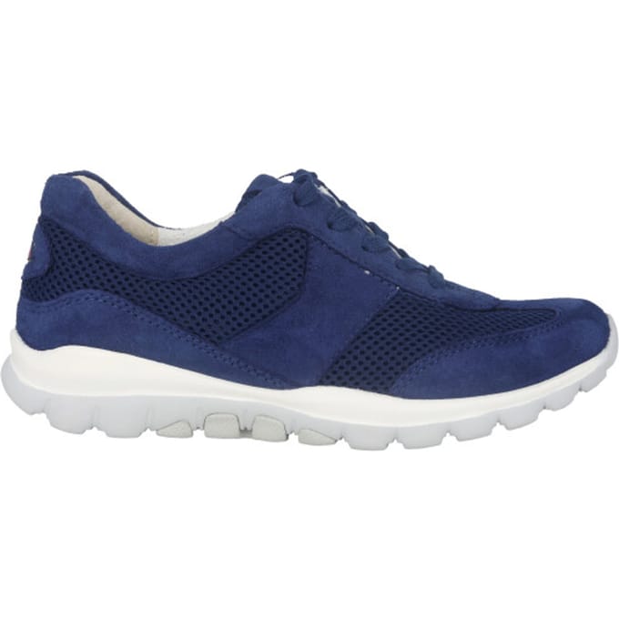 Gabor rollingsoft sensitive 66.966.36 - dames rollende wandelsneaker - Blauw - maat 35.5 (EU) 3 (UK)