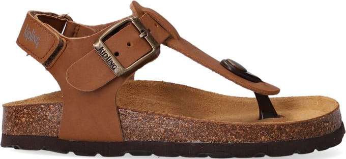 Kipling Juan 3 Sandalen - Jongens - Cognac - Maat 30