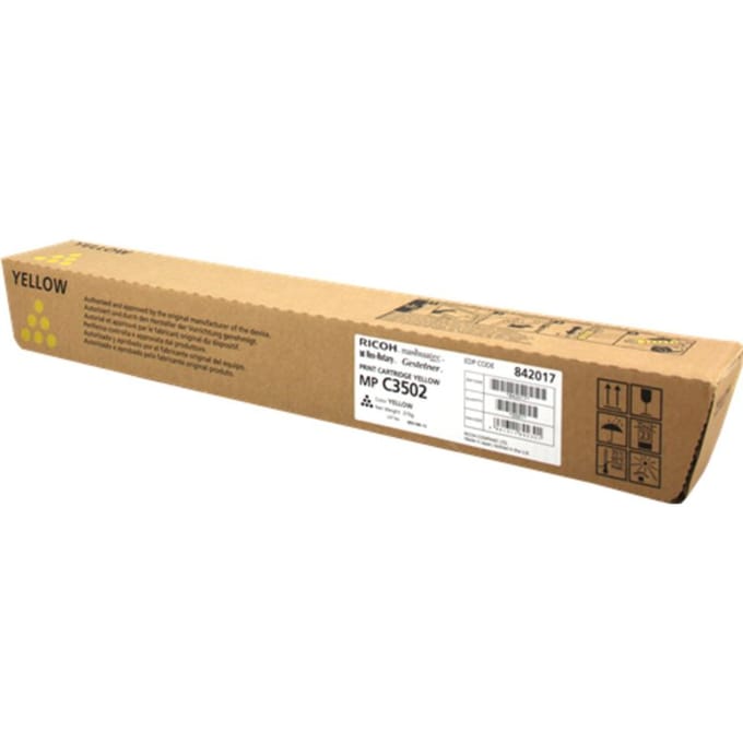 Ricoh - yellow - original - toner cartridge