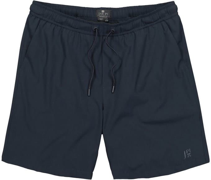 JAY-PI - Heren - Zwembroek FLEXNAMIC® beachwear elastische band - Navy blauw - Maat L