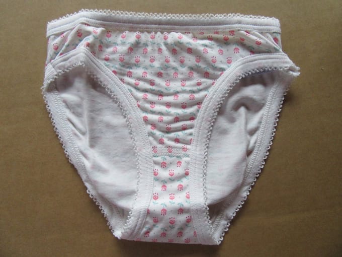 Petit Bateau - Slip - Onderbroek - Meisje - Tulp - Glitter - 10 jaar 140