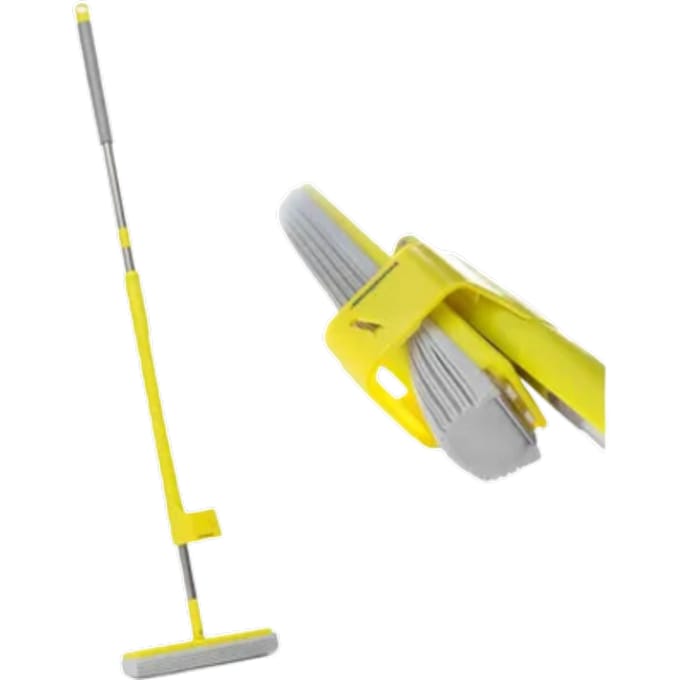 InnovaGoods 2-in-1 vloermop met zelfoprollende spons