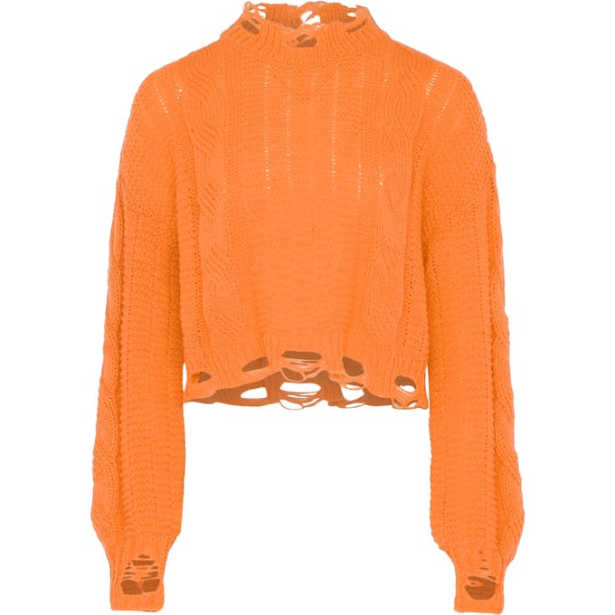 Mymo Jumper Dames oranje