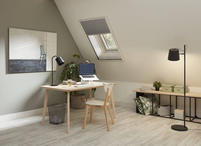Bruynzeel Duo-plissé s900 78x160 wit