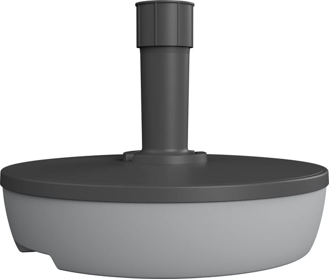Vulbare Parasolvoet Eco Concept - Vulbaar tot 32 kg - Grijs