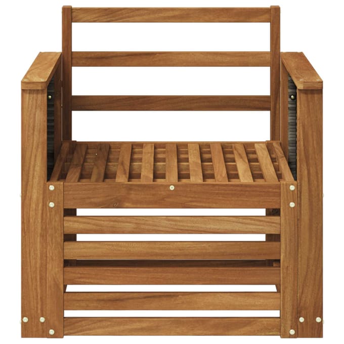 vidaXL - Buiten - Midden - Sofa - Naturel