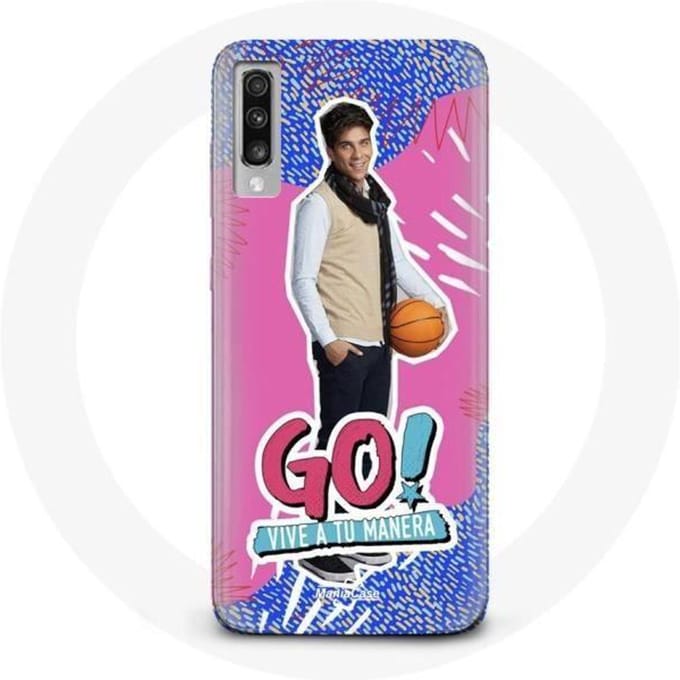 Coque pour Samsung Galaxy A70 Poursuis Tes Rêves Martin Go! Vive a tu manera