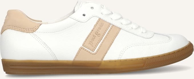 Paul Green 5450 Sneakers - Leer - Dames - Wit - Maat 39