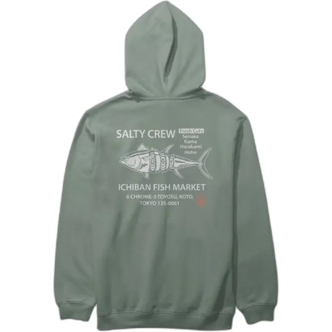 Salty Crew Ichiban Hoodie groen