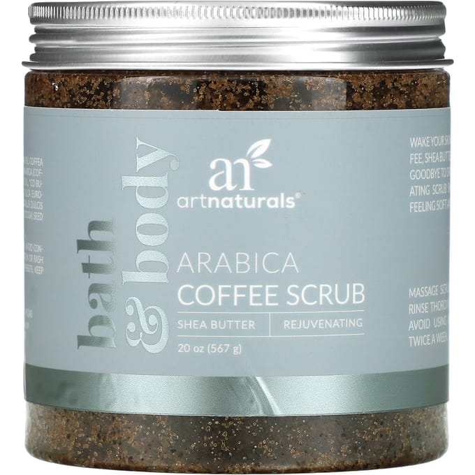 artnaturals, Arabica Coffee Scrub, 20 oz (567 g) white