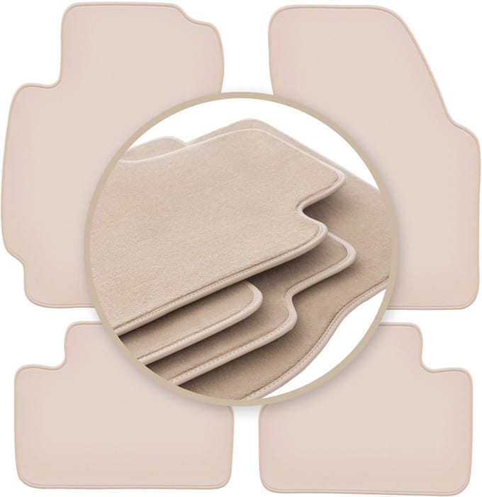 PREMIUM beige vloermatten voor: Honda HR-V I crossover 1999-2006